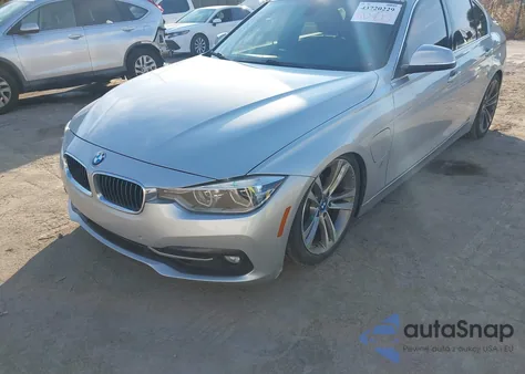 2017 BMW 330E Iperformance z USA, uszkodzony, nr VIN WBA8E1C31HA029655